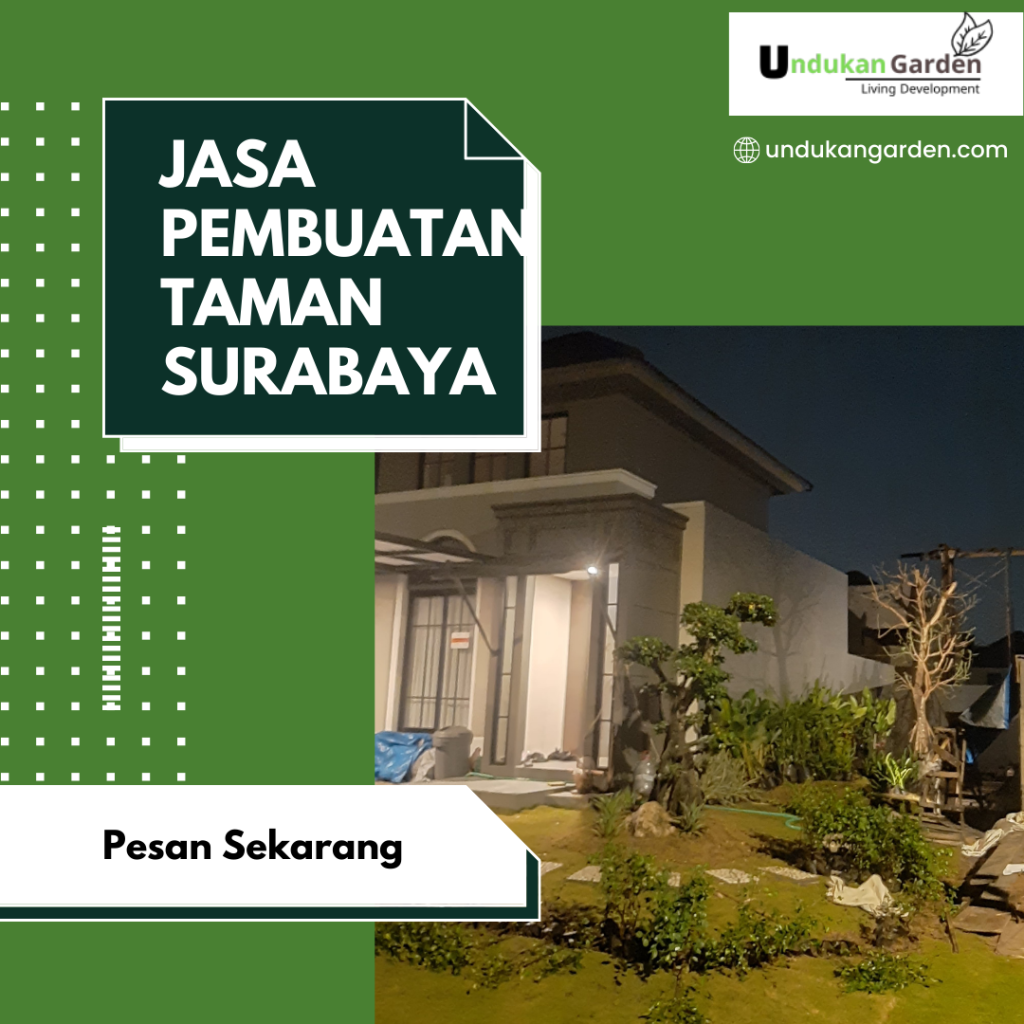 Jasa Pembuatan Taman Surabaya