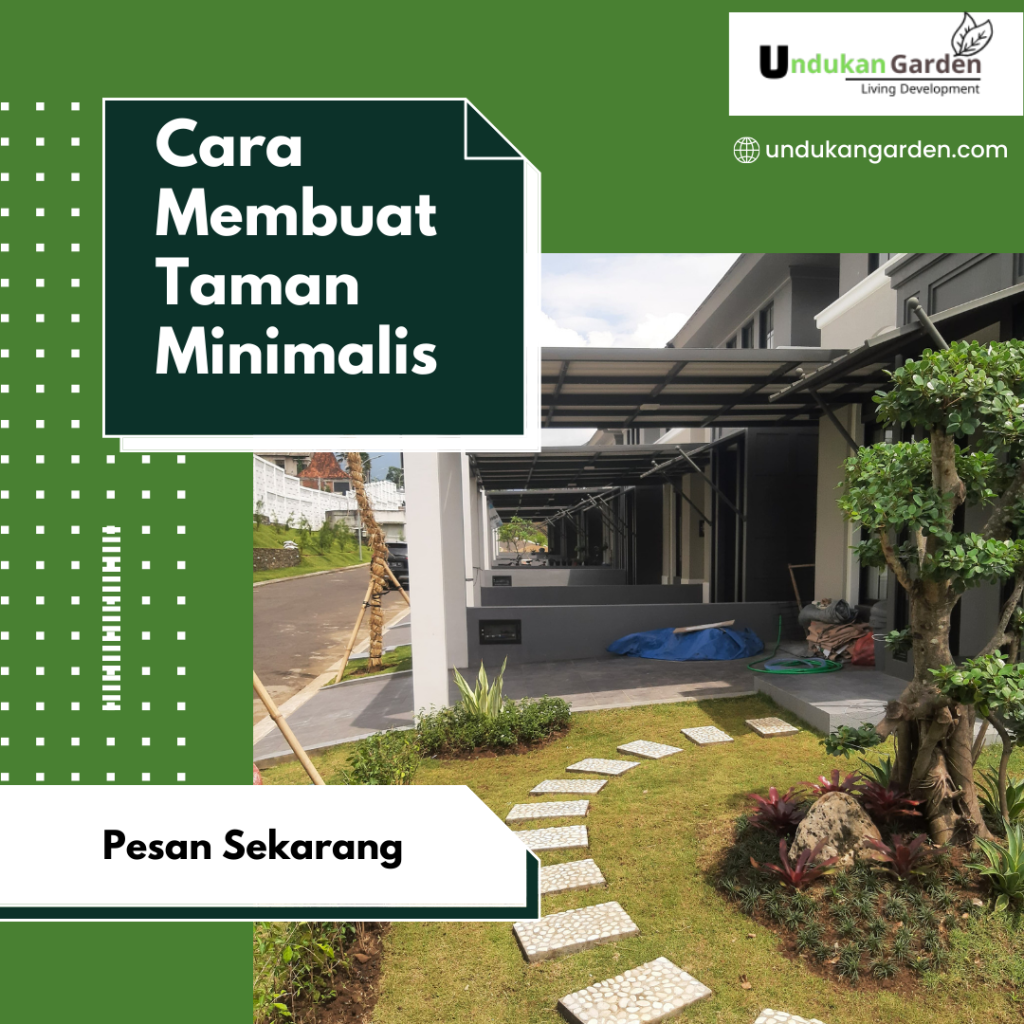 Cara Membuat Taman Minimalis