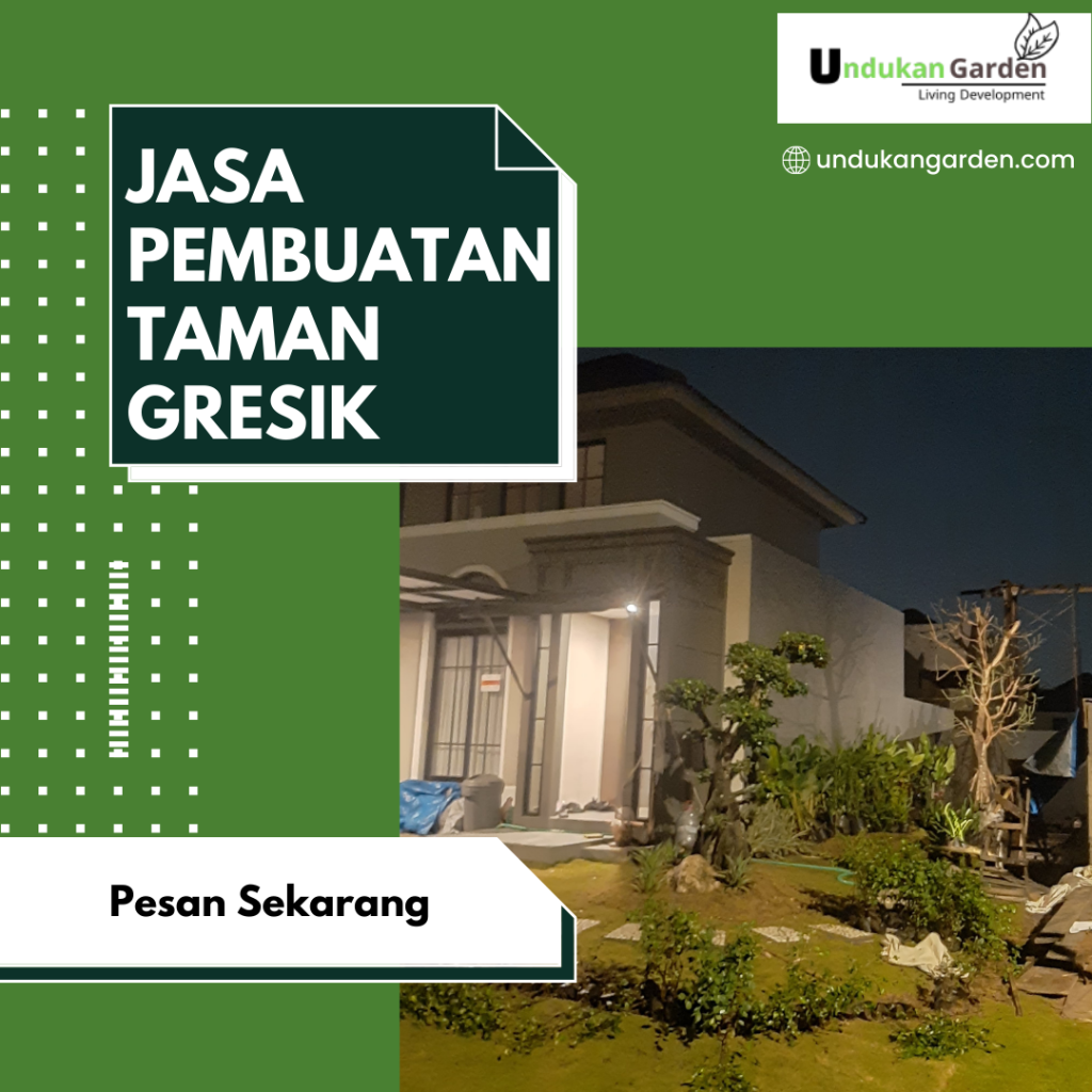 jasa pembuatan taman gresik