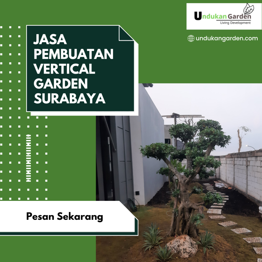 Jasa Pembuatan Vertical Garden Surabaya