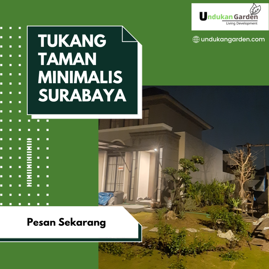 Tukang Taman Minimalis Surabaya