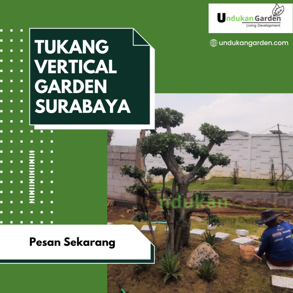 tukang vertical garden Surabaya