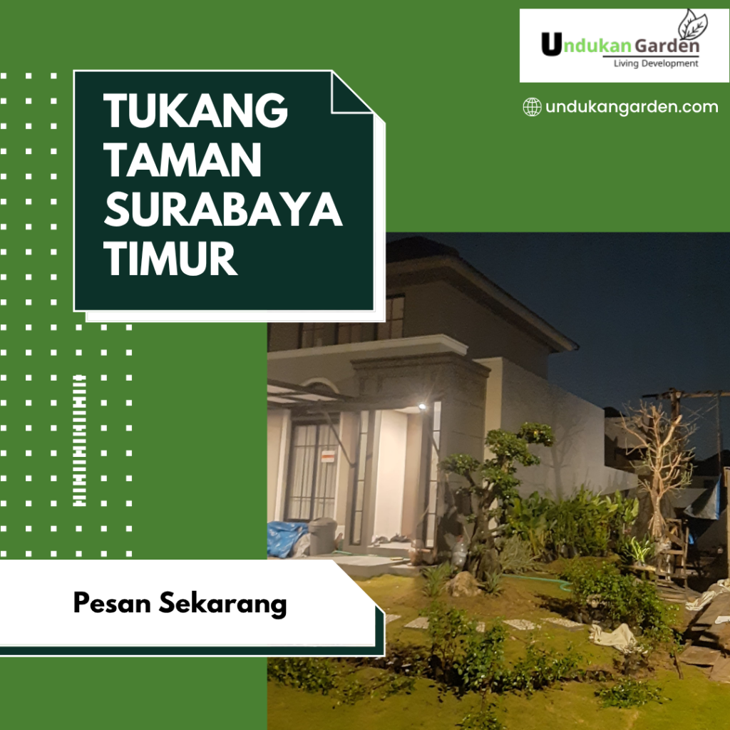 tukang taman Surabaya Timur
