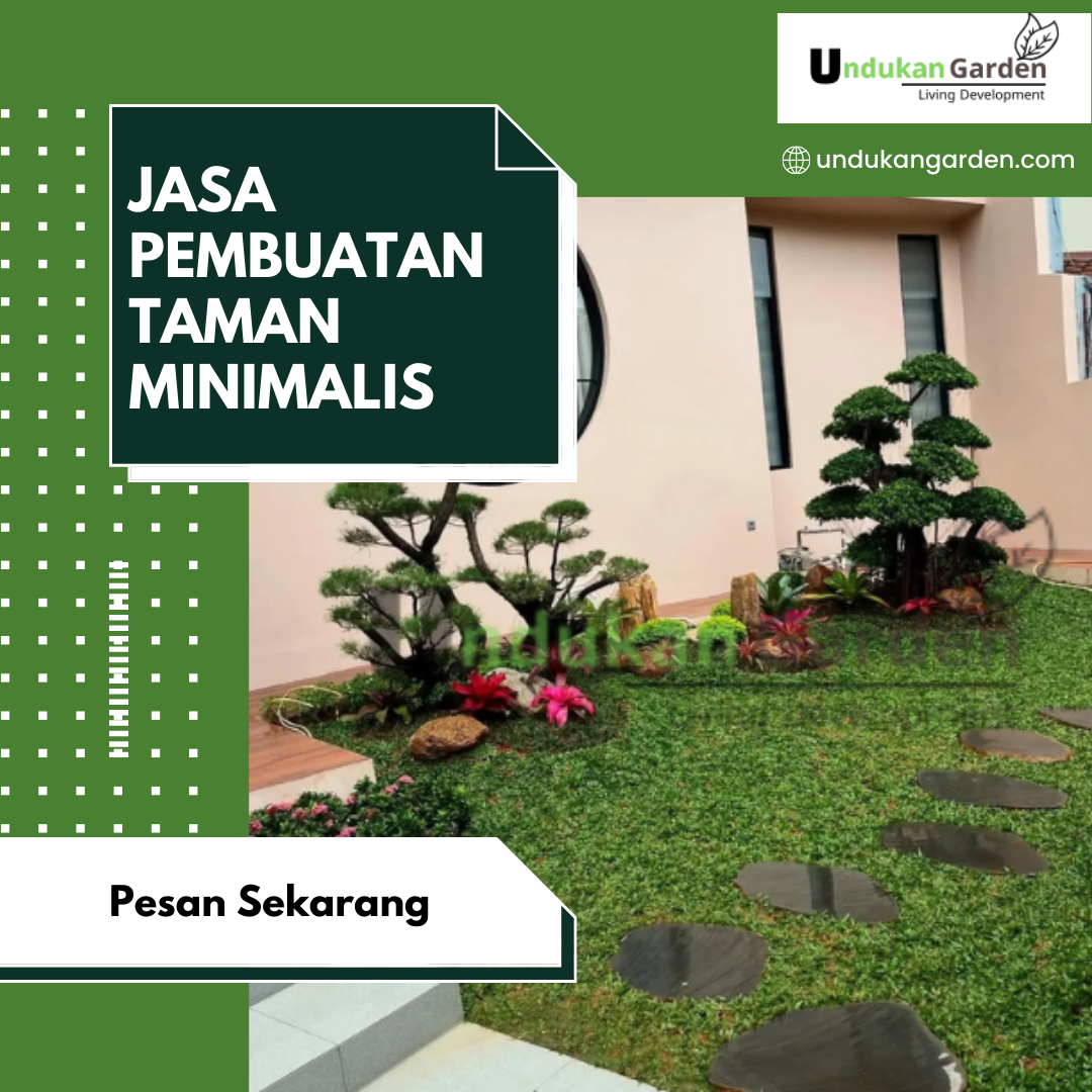 Jasa Pembuatan Taman Minimalis