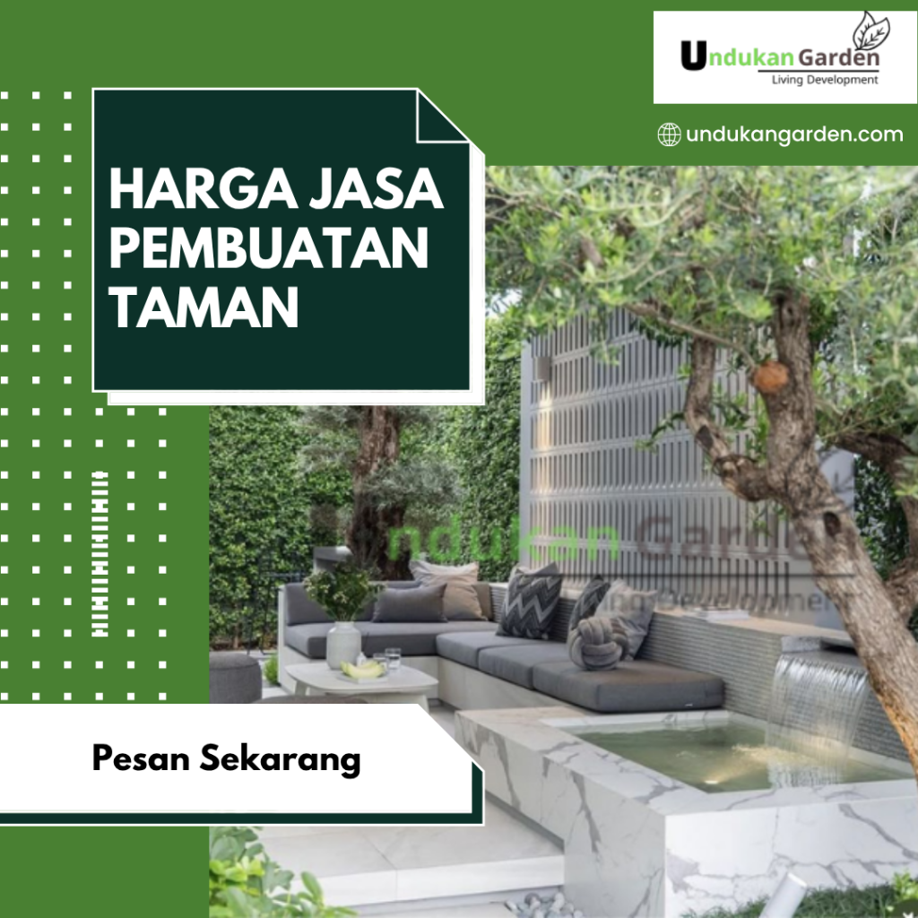 Harga Jasa Pembuatan Taman