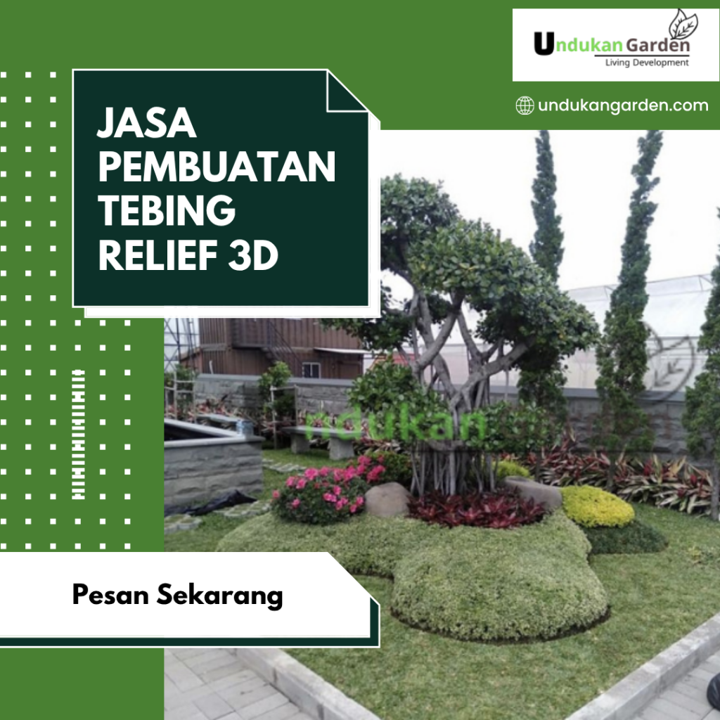Jasa Pembuatan Tebing Relief 3D