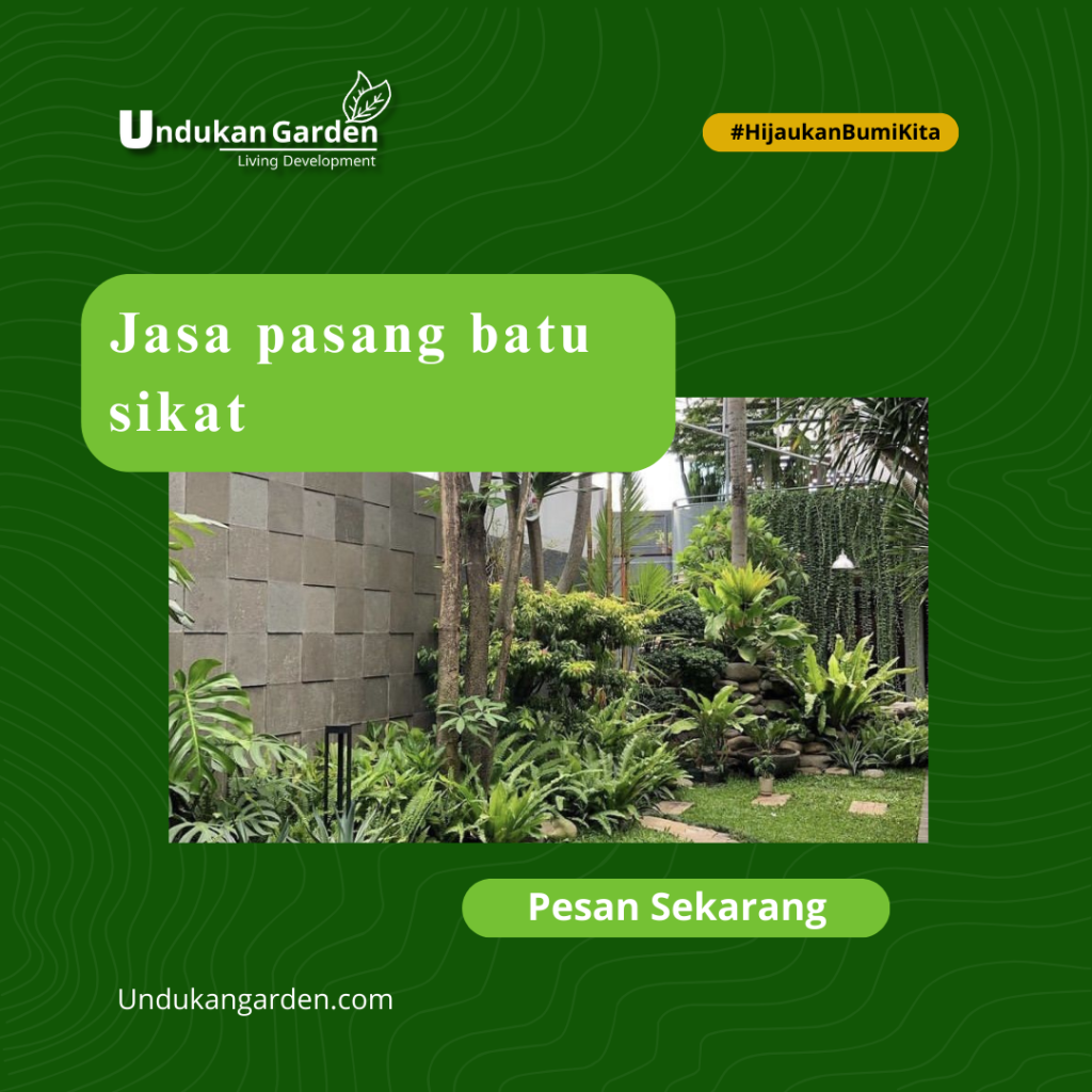 Jasa Pasang Batu Sikat